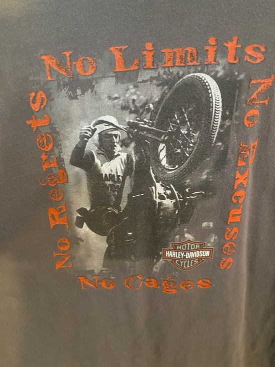 Harley-Davidson Other - Harley-Davidson Motorcycle Gray graphic Tee Biggs San Marcos Ca. 2011 t-shirt